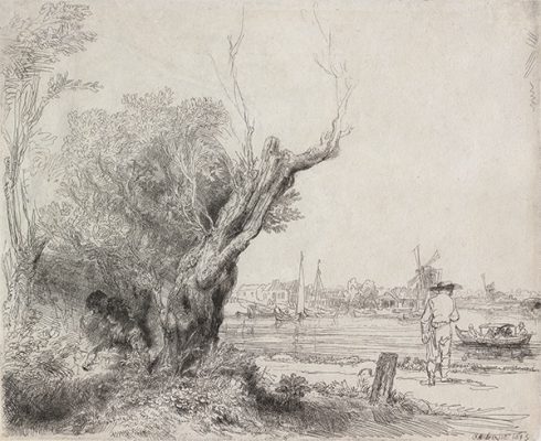 Rembrandt, The Omval, 1645. Museum Rembrandthuis