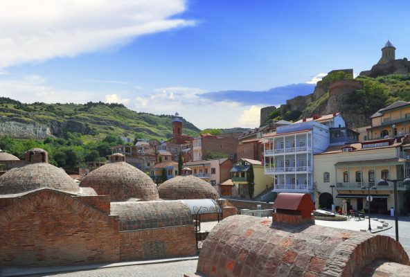 Sluphur bath district - Old Tbilisi