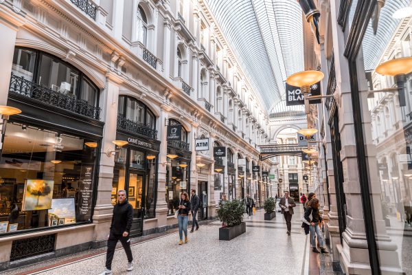 De Passage in The Hague, the oldest existing shopping center in the Netherlands.